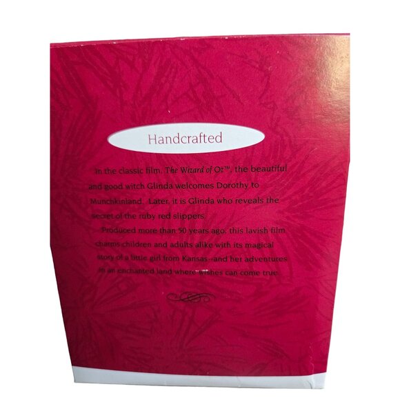 1995 Hallmark Collector Series Glinda, Witch of the North Wizard of Oz Christmas - Picture 7 of 7